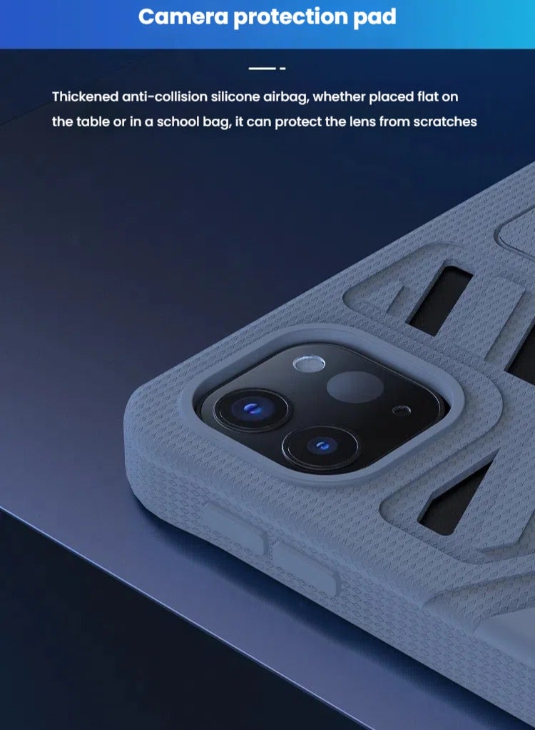 general iPad Pro 2018-2022 Model 11 inch Tablet Silicone Case, Gaming Protective Case, Drop and Scratch Resistant, Thin and Lightweight Design - Image 4