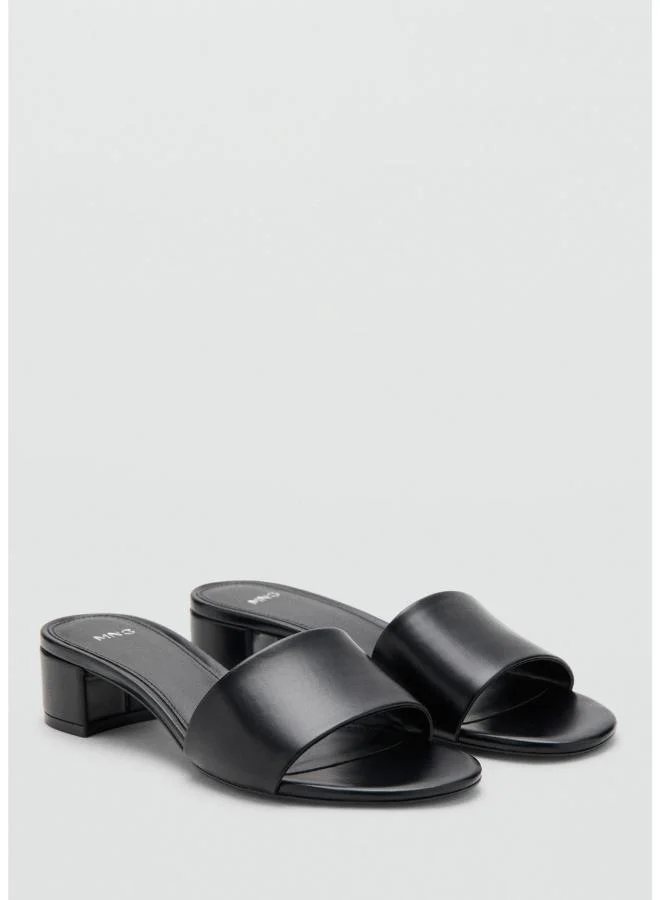 MANGO  Block-heel sandals with strap for Women | Best Price UAE