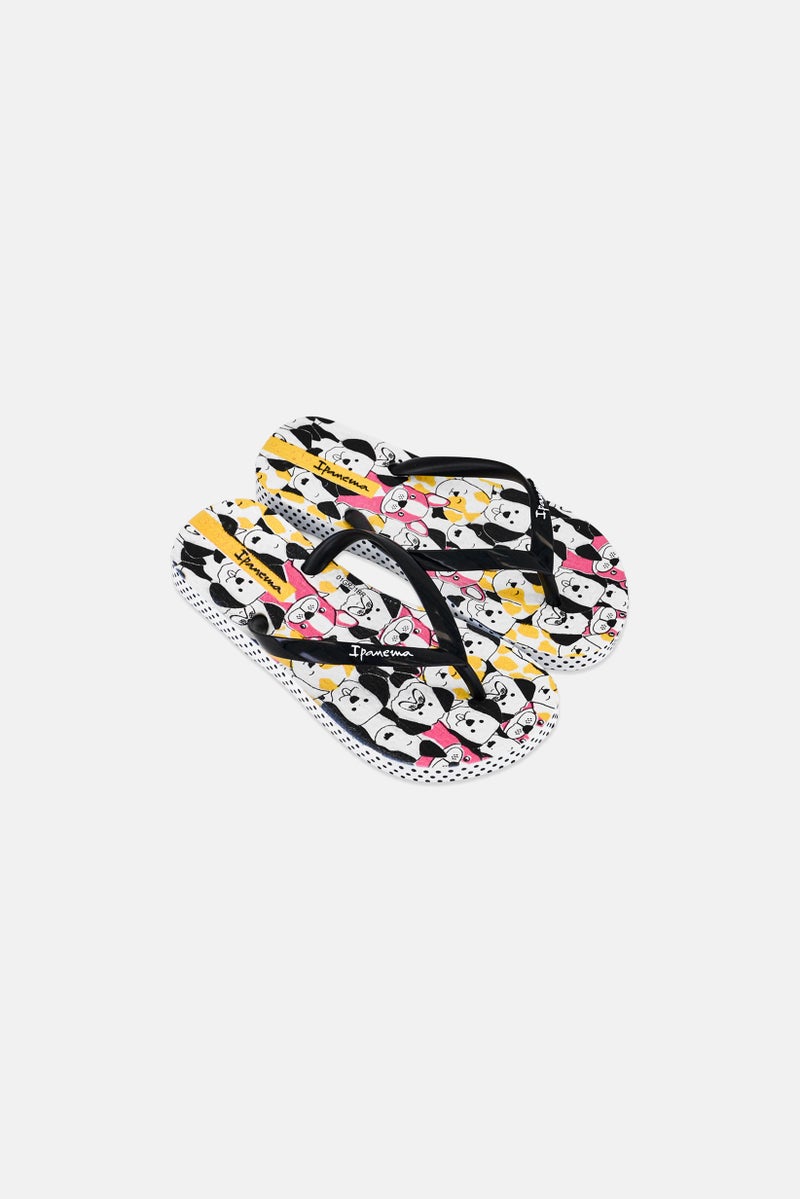 Ipanema Kids Girl Pets Slip On Slippers, Multicolor - Image 3