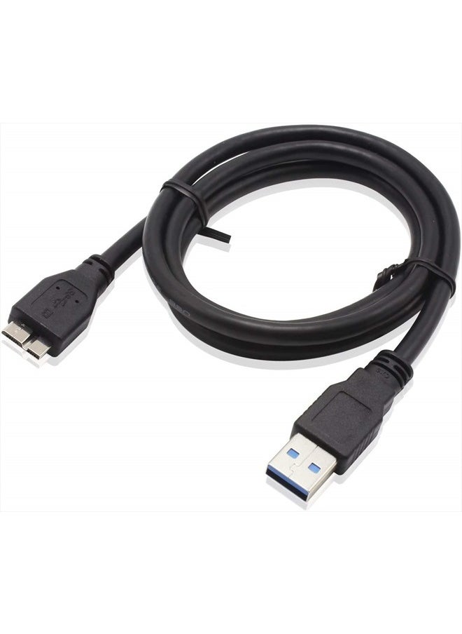 ITD ITANDA USB 3.0 Micro Cable, ITANDA 2-Pack 3.3ft USB 3.0 A to Micro B Cable Charger Compatible with Samsung Galaxy S5, Note 3, Note Pro 12.2, WD Western Digital My Passport and Elements Hard Drives  - Image 3