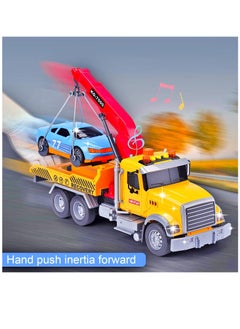 Excefore Kids Toys for 3 4 5 6 7 Years Old Boys, Kids Tow Truck with Car Toys, Large Tow Truck Toys with Working Hook Lights and Music Rescue Toys for Kids 8-12 Birthdays  - Image 5