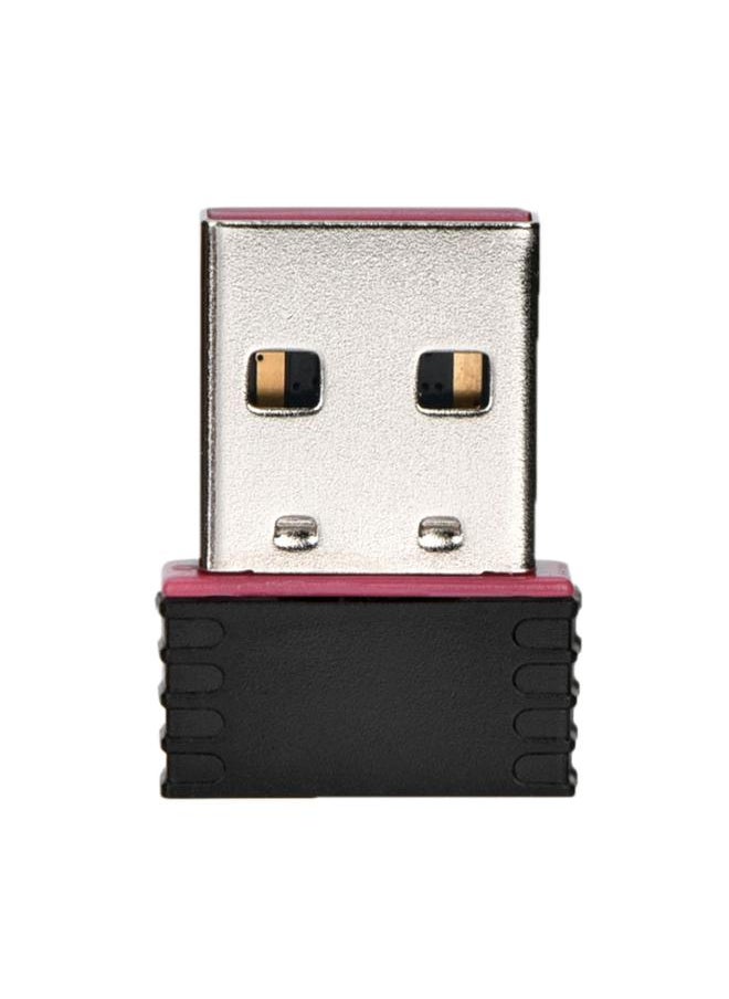 Thoraya - Mini USB Wireless Adapter Network Card USB 2.0 Wifi Dongle 2.4HHz 600Mbps for WIN/MAC - Image 1