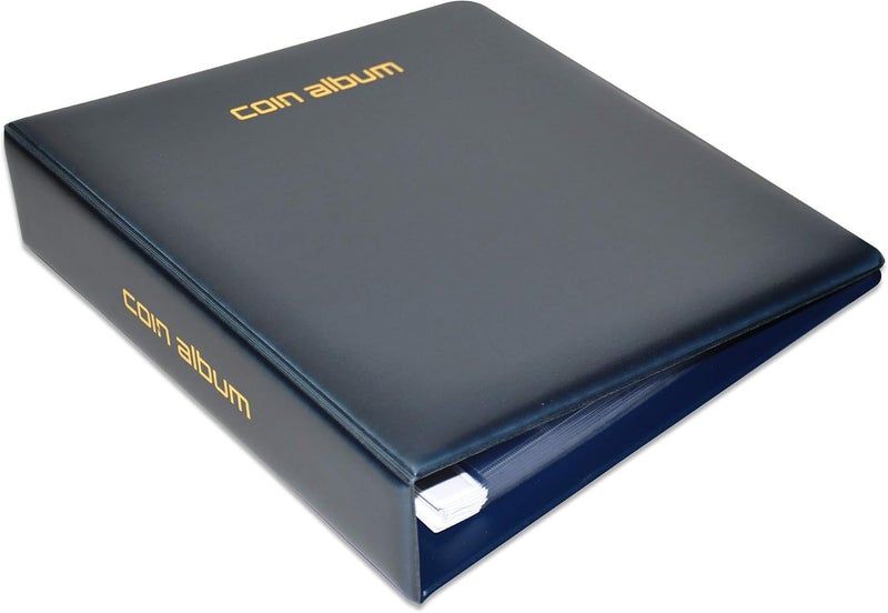FIS Coin Album 250x270mm, Blue - FSHOCO3 - Image 2