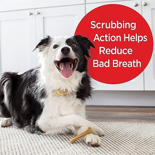 Milk-Bone Original Brushing Chews, 25 Small/Medium Daily Dental Dog Treats Scrubbing Action Helps Clean Teeth - Image 3