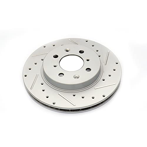 FKG Front Brake Pad and Rotor Kit fit for 2001-2005 Honda Civic Coupe, 1997-2005 Acura EL, 1996-2000 Honda Civic Coupe (EX Models), 1997-2000 Honda Civic Sedan (EX Models) - Image 2