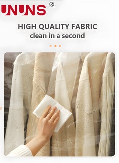 UNUNS Hanging Garment Bags,Extra Large Clear Garment Rack Cover,Dustproof Waterproof Storage Bag For Wardrobe With Full Zipper,120x50x150cm  - Image 4