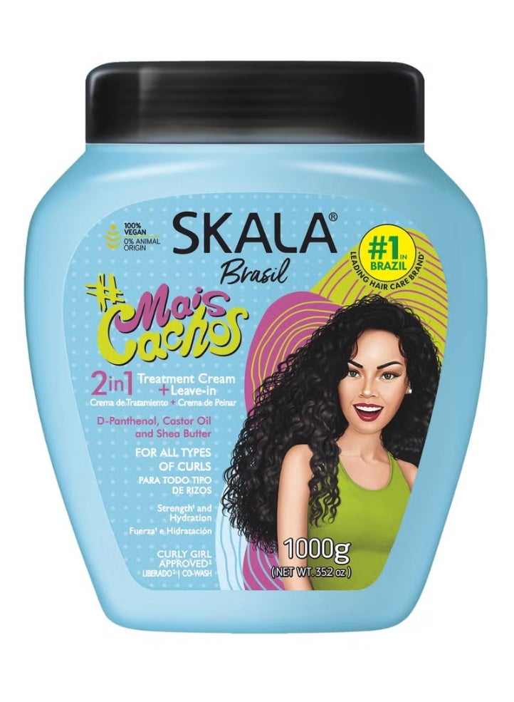 SKALA Hair Type 3ABC Mais Cachos More Curls Eliminate Anti Frizz For Curly Hair