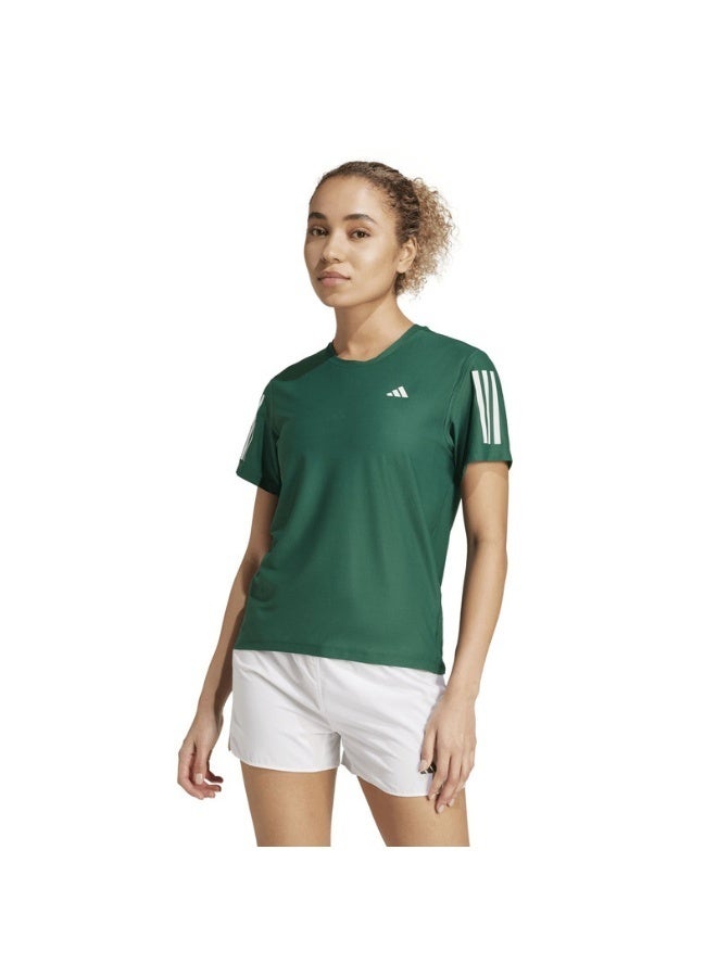 adidas Originals adidas OTR B TEE Green Running T-SHIRTS for Women - 2XS - Image 5