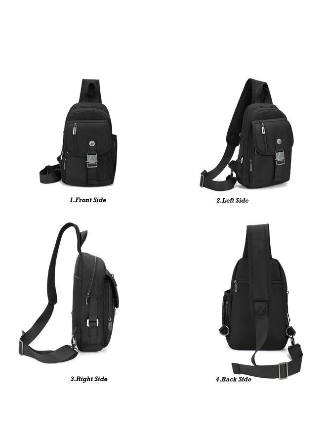 NICGID Sling Bag Chest Shoulder Backpack Crossbody Bags for Tablet Laptop Outdoor Hiking Men Women - Image 2