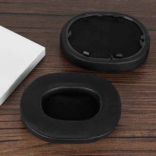 Geekria Sport Cooling-Gel Replacement Ear Pads for Sony WH1000XM5, WH-1000XM5 Headphones Ear Cushions, Repair Parts (Black) - Image 4