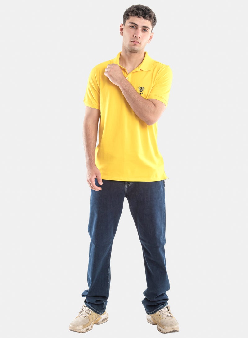 OWL T-shirt POLO (Plain) Yellow - Image 1
