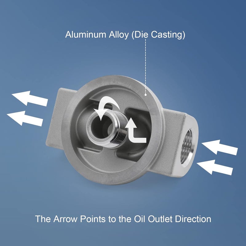 DICMIC High Flow Fuel Filter - 1” NPT 30 Micron - Image 3