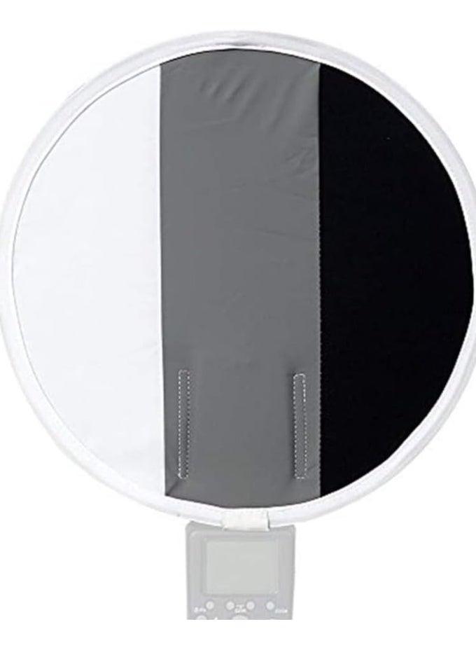 30cm/12inch White Balance Gray Card Portable Soft Box Softbox Multi-Function Diffuser for Flash Light - Image 1