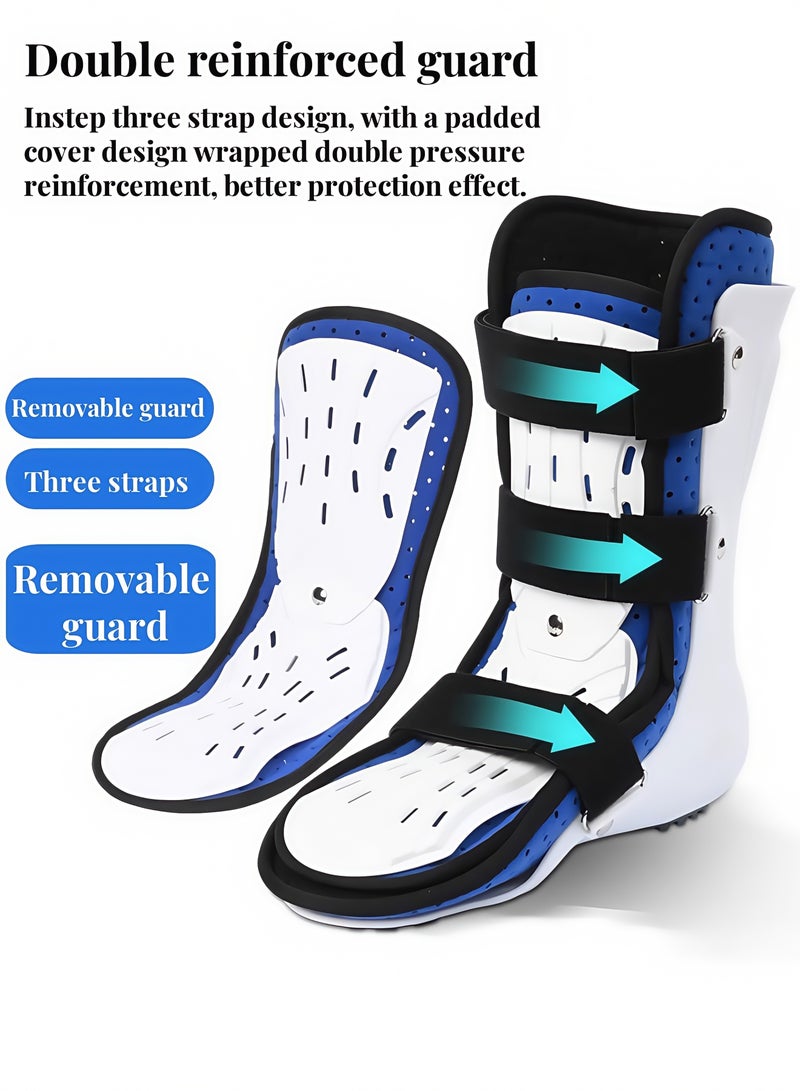 Foot Splint Ankle Brace Corrector Foot Drop Posture Plantar Fasciitis Night Splint with Breathable Material Lightweight Ankle Foot Brace Stabiliser for Right Foot Use - Image 5