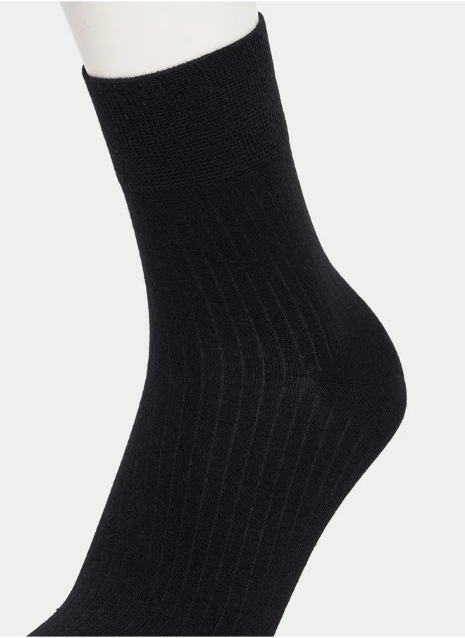 Styli Set of 3 - Assorted Plain Socks