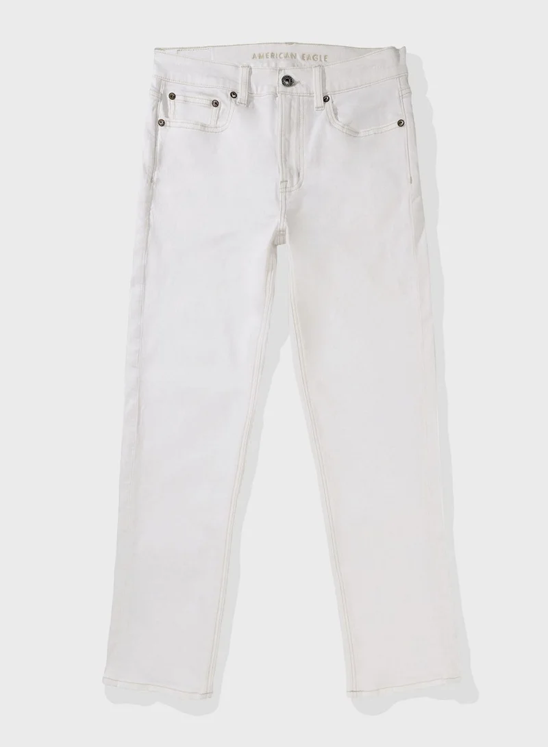 American Eagle High Waist Straight Jeans