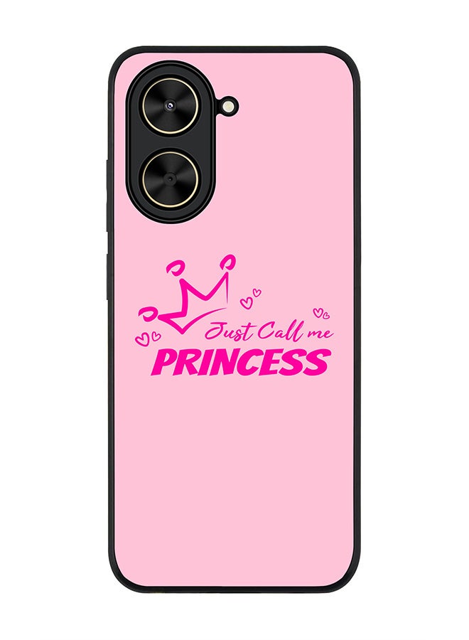 Stylizedd For Xiaomi Poco C71 / Redmi A5 4G Case,Slim fit Camera Protection, Shockproof Thin Phone cover  - Just call me princess