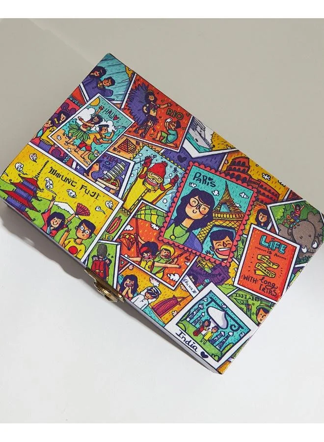 Chumbak  Live To Travel Storage Box  | Best Price UAE