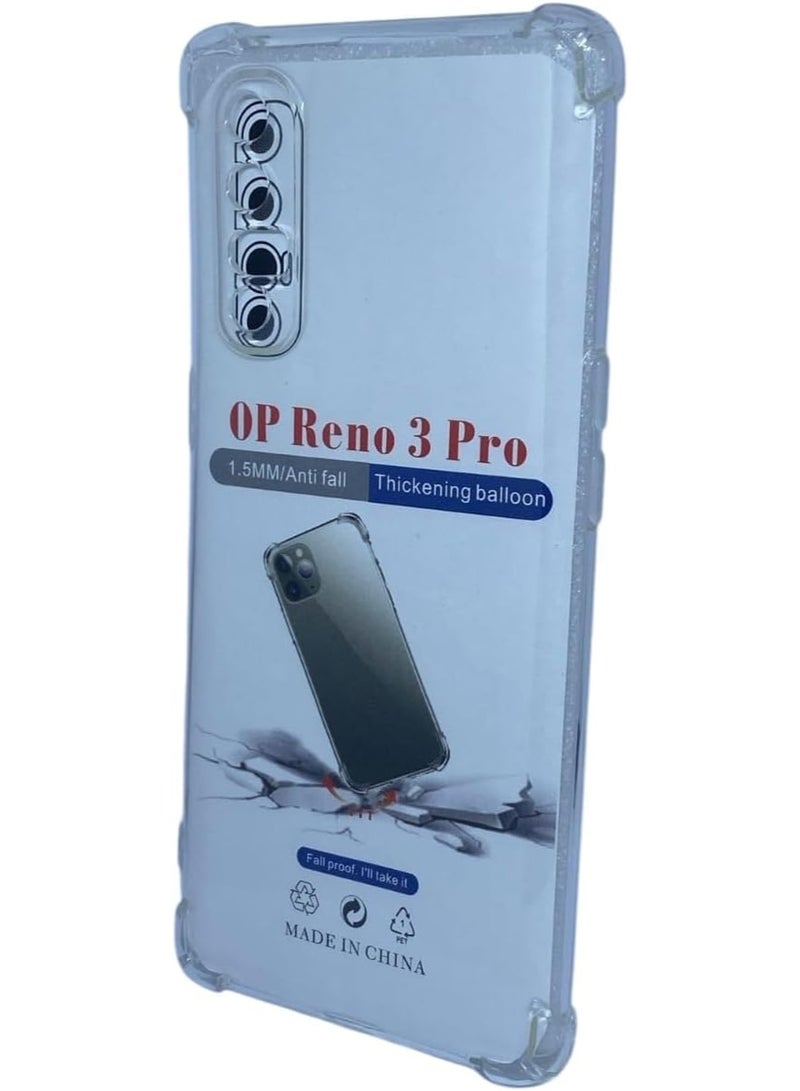 Transparent Shockproof Case Compatible with Oppo Reno 3 Pro - Image 3