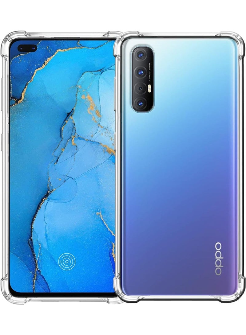 Transparent Shockproof Case Compatible with Oppo Reno 3 Pro - Image 1