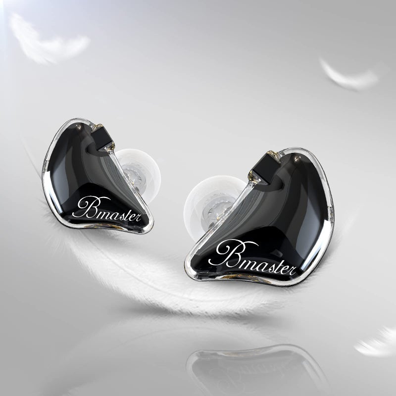 BASN Bmaster Triple Drivers in Ear Monitor Headphone with Two Detachable Cables Fit in Ear Suitable for Audio Engineer, Musician (Black) - Image 3
