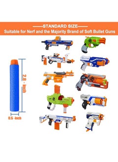 POKONBOY Compatible with Nerf Darts Bullets - 1000 Pack Darts Refill Pack Compatible with Nerf N-Strike Elite Series Guns Party Supplies, Universal Dart Ammo Pack for Toy Gun with Storage Bag (Red and Blue)  - Image 4