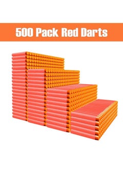 POKONBOY Compatible with Nerf Darts Bullets - 1000 Pack Darts Refill Pack Compatible with Nerf N-Strike Elite Series Guns Party Supplies, Universal Dart Ammo Pack for Toy Gun with Storage Bag (Red and Blue)  - Image 3