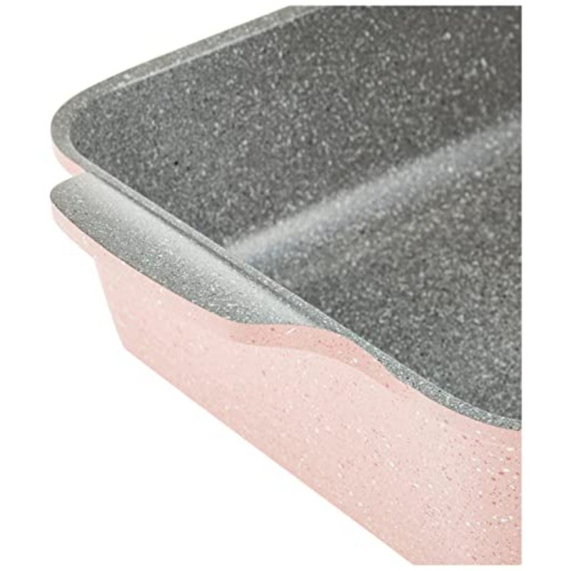 - Ovenware Small Rectangular OSM - Pink marble - Image 4