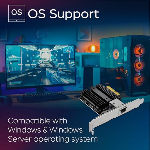 TRENDnet 10G PCIe Network Adapter, TEG-10GECTX, Convert a PCI Express Slot Into a 10 Gigabit Ethernet Port, 802.1Q VLAN Tagging, Windows and Windows Server Support - Image 3