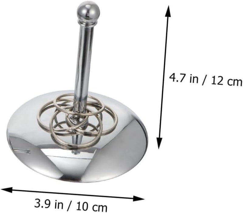قطعتان من حلقات تدريب الببغاء، ألعاب طيور تفاعلية لتطوير المهارات الحركية والذكاء، حجم متوسط كبير - Image 4