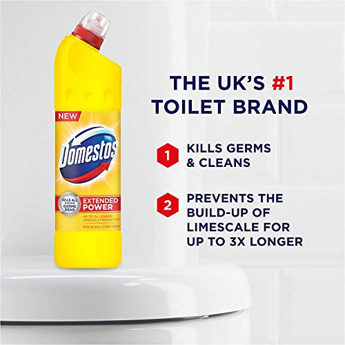 Domestos Citrus Bleach 750 ml - Image 4