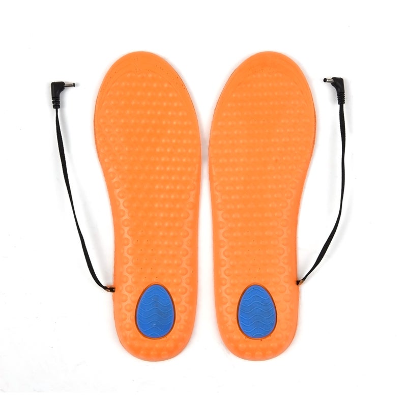 USB Rechargeable Electric Heated Shoe Insoles Heating Shoe Inserts Foot Warmer - Image 3