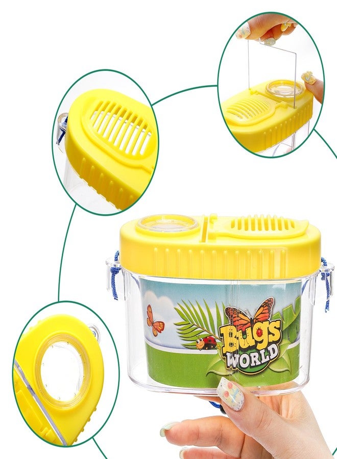 Coloch 24 Pieces Kids Outdoor Explorer Kit & Bug Catcher Kit, Bug Catching Kit with Vest, Hat, Organizing Bag, Butterfly Net, Compass and Bug Collectors - Image 5