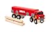 BRIO World 33657 Lumber Truck 6Piece Wooden Toy Train Set Ideal for Kids Ages 3 and Up Made with Sustainable Wood Magnetic Crane Compatible - Image 3