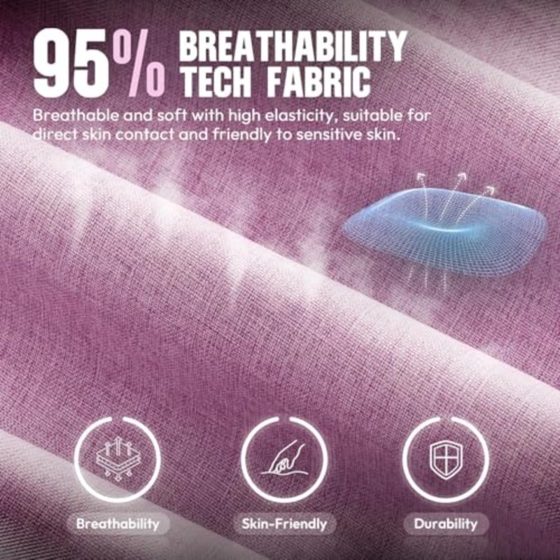 Gaming Chair for long-hour use: pink ergonomic high-back office chair with pocket spring cushion, massage lumbar support, retractable footrest, 300LBS capacity - Image 5