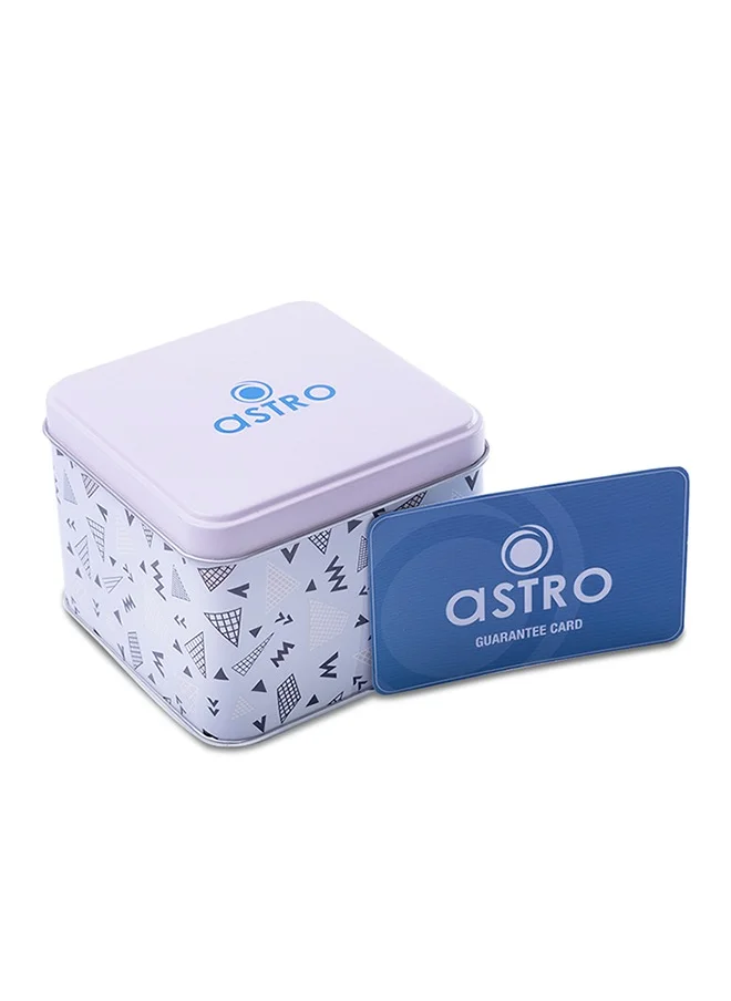أسترو Astro Men's Watch, Digital Display and Polyurethane Strap - A21901-PPLL, Blue Camouflage