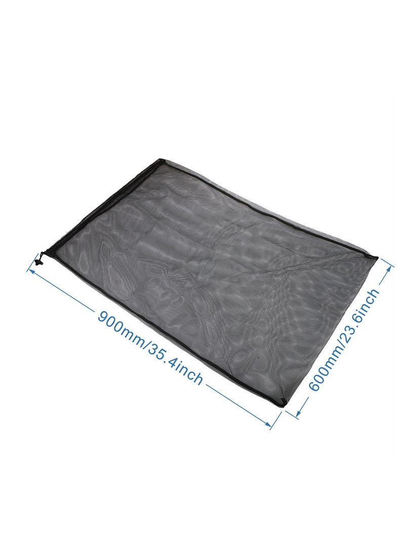 كيس غسيل مشبك كبير مزود بسلسلة طلاء، كيس غسيل كبير بسعة 23.6 سعة 35.4 بوصة للسفر، سكن الكلية، شقة، العائلة (2 حزمة) - Image 3