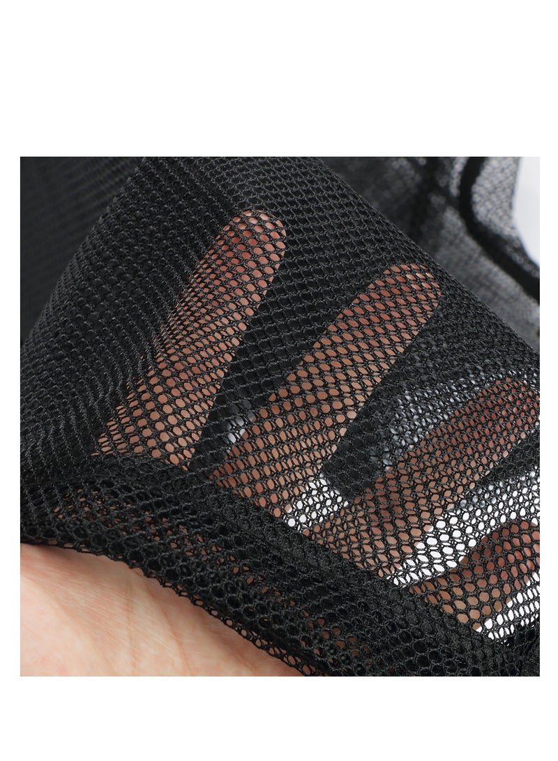 كيس غسيل مشبك كبير مزود بسلسلة طلاء، كيس غسيل كبير بسعة 23.6 سعة 35.4 بوصة للسفر، سكن الكلية، شقة، العائلة (2 حزمة) - Image 4