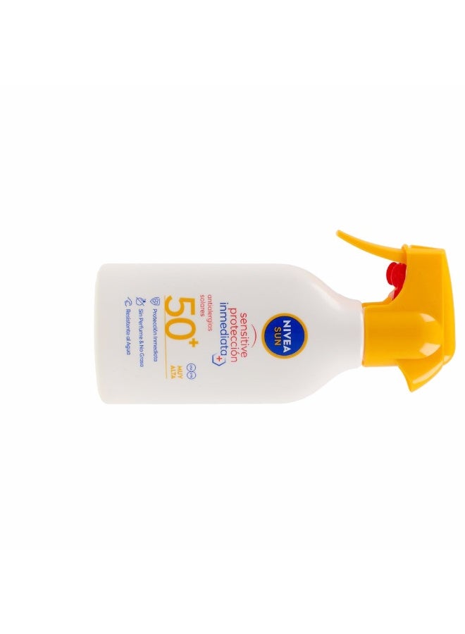 Nivea Sun Sensitive&Protection SPF50+ Spray 270ml - Image 2