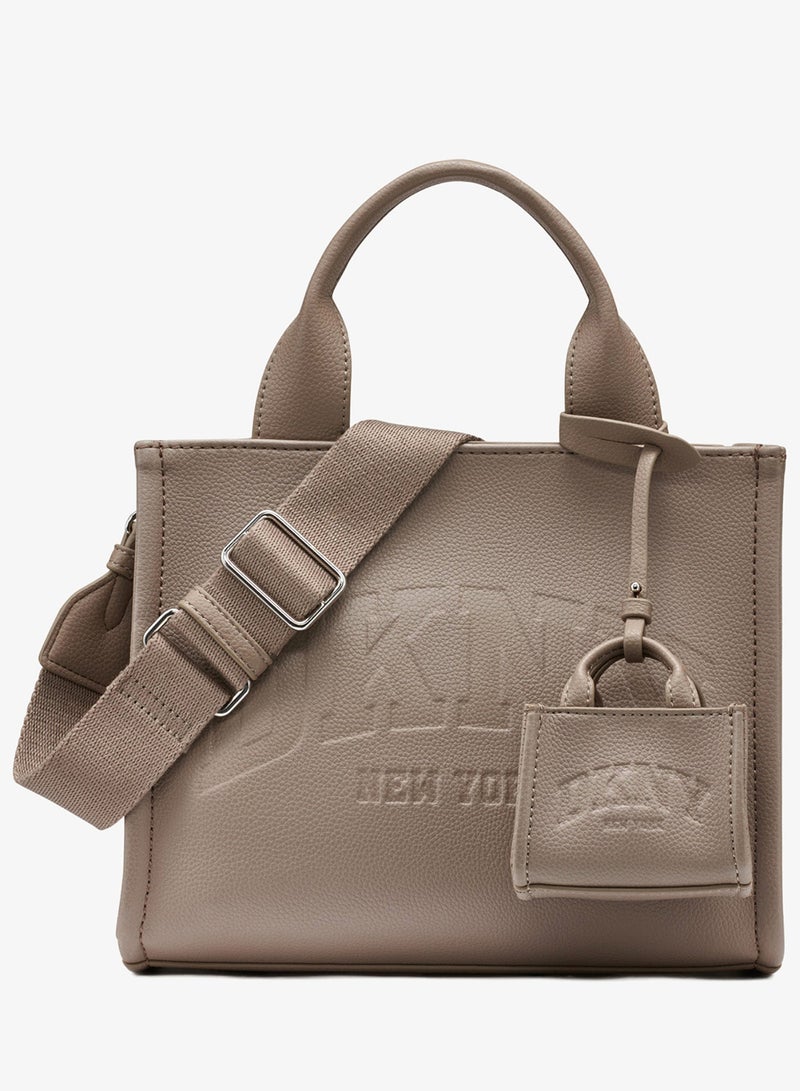 DKNY Hadlee Logo Detail Top Handle Tote - Image 1