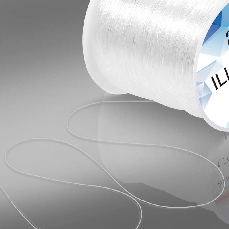 Anezus Fishing Line Nylon String Cord Clear Fluorocarbon Strong Monofilament Fishing Wire - Image 4
