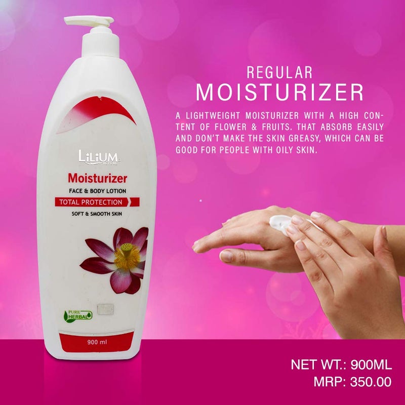 Lilium Regular Moisturizer Body Lotion 500ml - Image 2