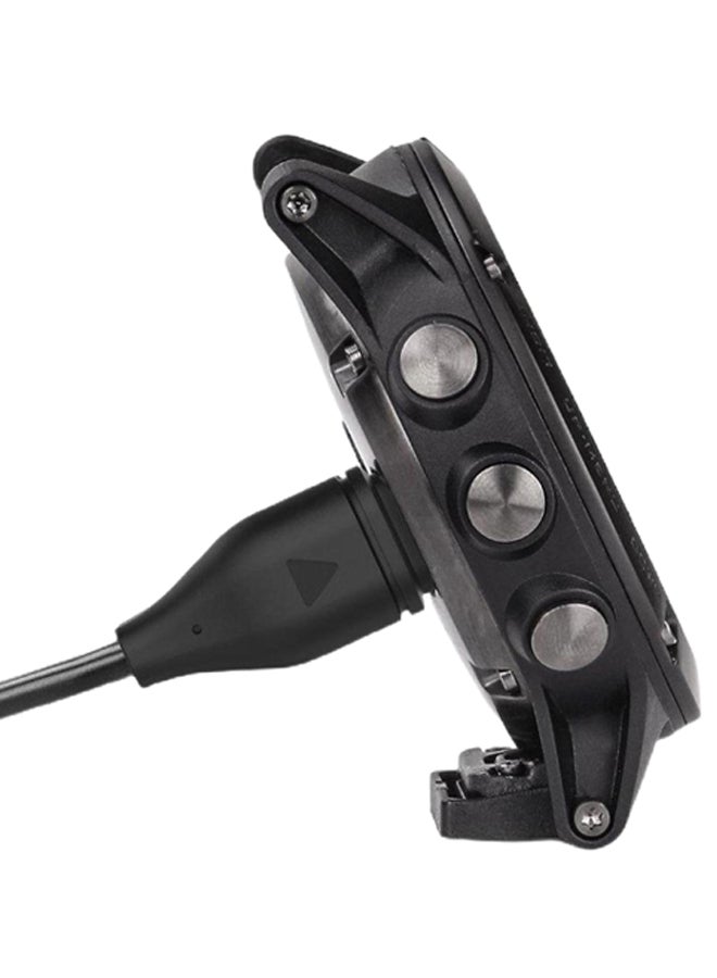 USB Data Sync Charging Cable For Garmin Fenix 5/5S/5X Black - Image 4