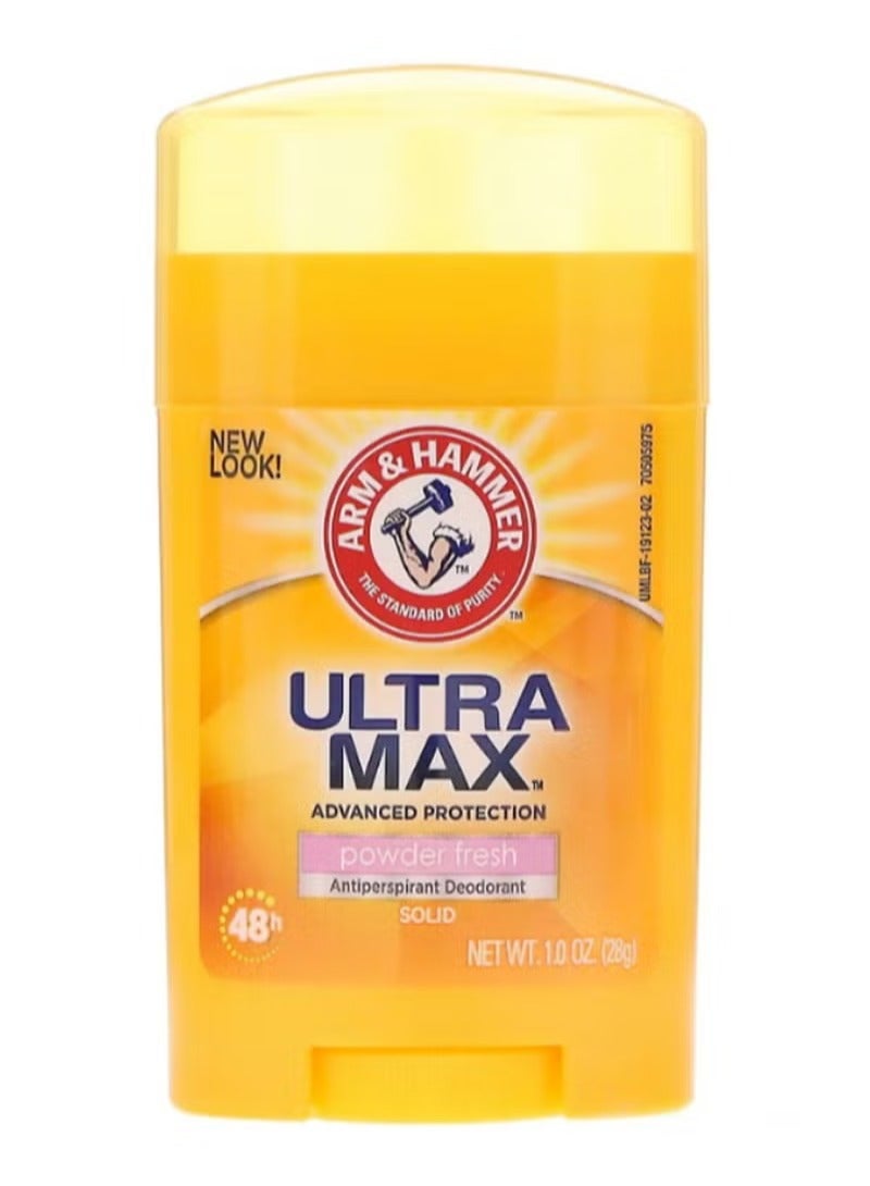 Hammer Ultramax Solid Powder Fresh Antiperspirant Deodorant 28grams - Image 1