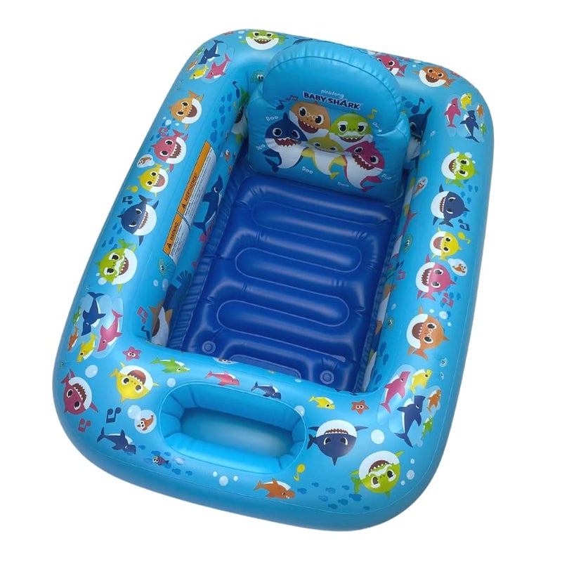 Nickelodeon Baby Shark Making a Splash Inflatable Tub Baby Bathtub