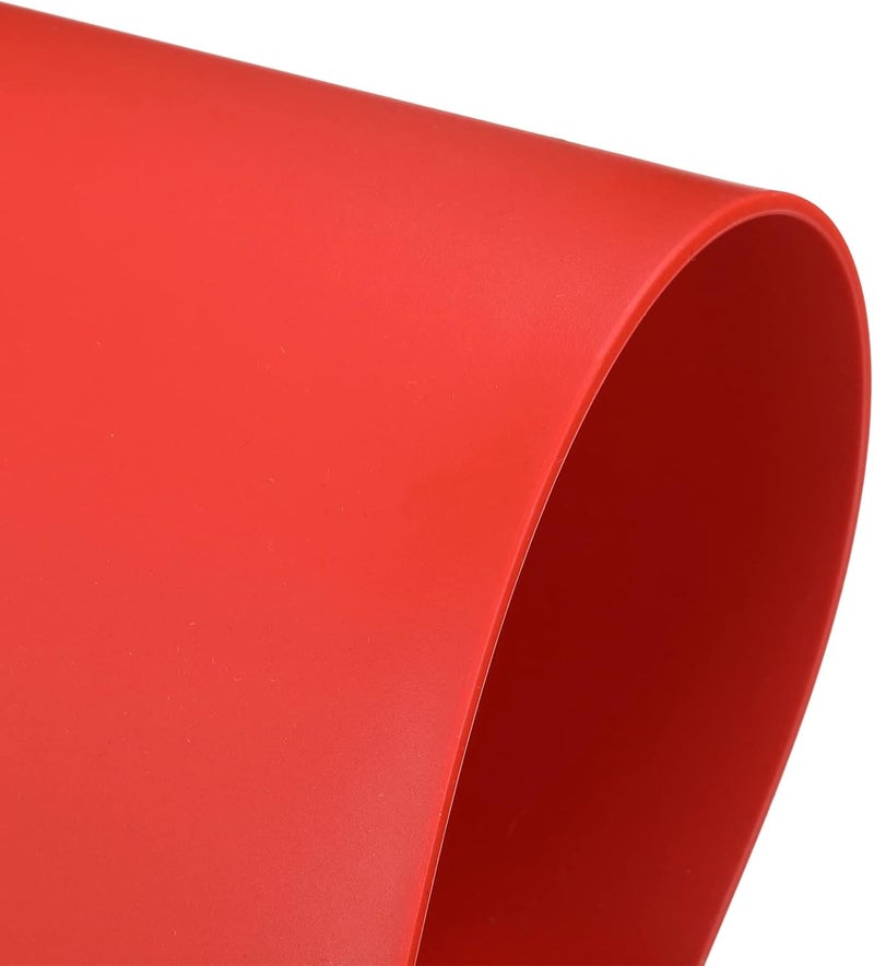 Tondiamo 2 Sheets Rubber Stamp Sheets For Laser Engraving Machine, A4 Rubber Stamp Sheets For Laser Cutter Soft Rubber Sheets To Make Rubber Stamps, 2.3 Mm (Orange) - Image 3