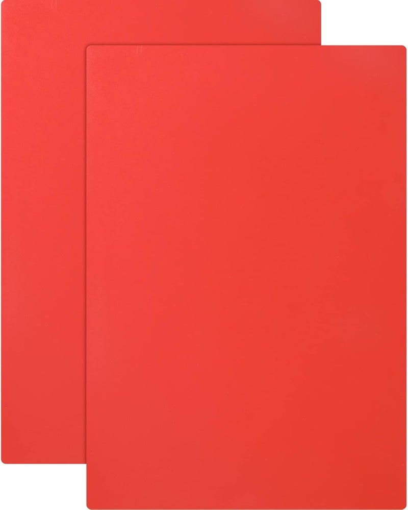 Tondiamo 2 Sheets Rubber Stamp Sheets For Laser Engraving Machine, A4 Rubber Stamp Sheets For Laser Cutter Soft Rubber Sheets To Make Rubber Stamps, 2.3 Mm (Orange) - Image 1