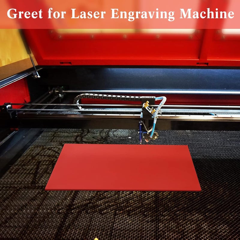 Tondiamo 2 Sheets Rubber Stamp Sheets For Laser Engraving Machine, A4 Rubber Stamp Sheets For Laser Cutter Soft Rubber Sheets To Make Rubber Stamps, 2.3 Mm (Orange) - Image 5