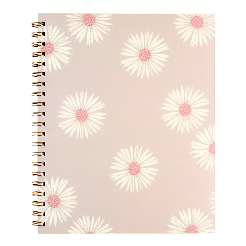 Erin Condren Inspired by Erin Condren Large Undated Planner, 12-Month Customizable Weekly and Monthly Layout, 9" x 11" Size, Premium 100gsm Paper, Includes Stickers and Pocket Folder - Image 1