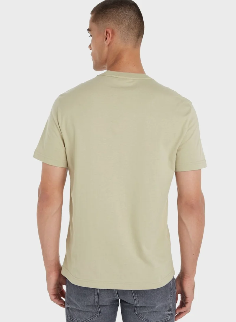 CALVIN KLEIN Logo Crew Neck T-Shirt